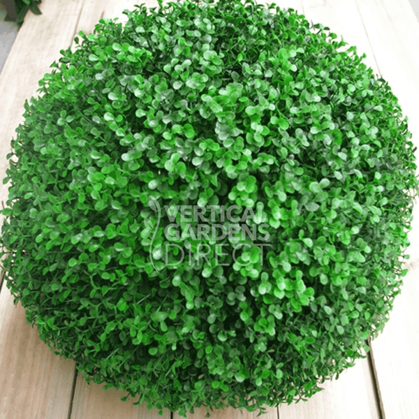 44cm Buxus Faulkner Artificial Topiary Hedge Ball UV Stabilised