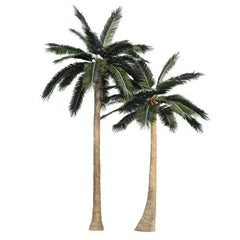 Tall Artificial Coconut Palm Tree (3m To 6m) UV Resistant