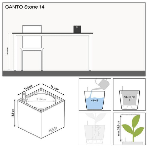 Lechuza CANTO Stone 14