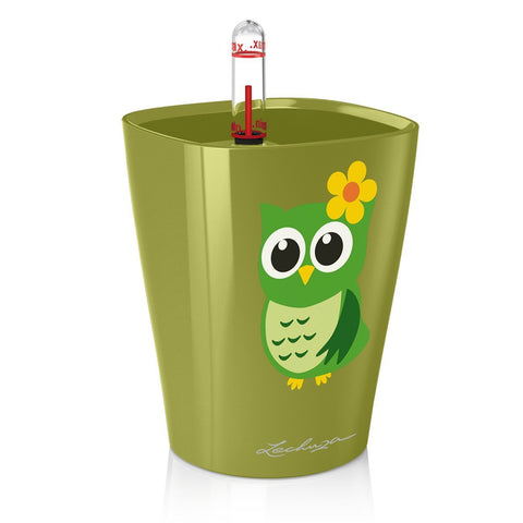 Lechuza Mini Deltini Self Watering Pot With Owl