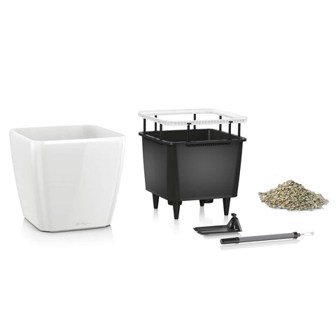 Lechuza Quadro LS 35 Self Watering Pot - 35cm