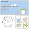 Image of Lechuza Quadro LS 50 Self Watering Pot - 50cm