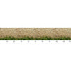 Image of Limestone Rubble Cladding & Ferns Custom Sized UV Printed Fence Cover