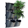 Image of Maze Extra Large Vertical Garden 6 Pot Wall Planter Kit