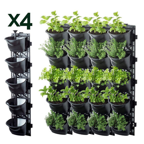 Maze Vertical Garden 20 Pot Wall Planter Kit