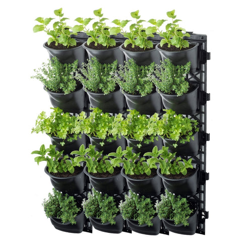 Maze Vertical Garden 20 Pot Wall Planter Kit