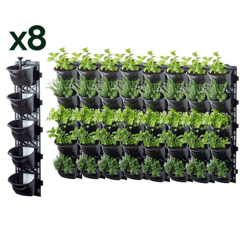 Maze Vertical Garden 40 Pot Wall Planter Kit