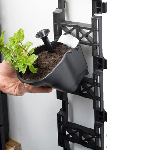 Maze Vertical Garden Modular Wall Planter Kit - 150 Pots