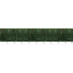 Moss Rock Temple Wall Custom Sized UV Printed Fence Cover