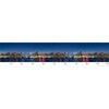 Image of New York Night Time Cityscape Custom Size UV Printed Fence Cover
