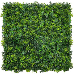 Image of OPEN BOX of 4 x Artificial Spring Sensation Hedge 1m x 1m Panels