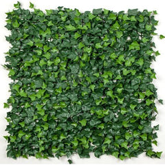 Image of OPEN BOX of 2 x Artificial Ivy Leaf Hedge 1m Panels UV Stabilised