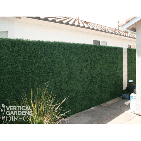 OPEN BOX of 6 x Artificial Boxwood Hedge 1m Panels UV Stabilised