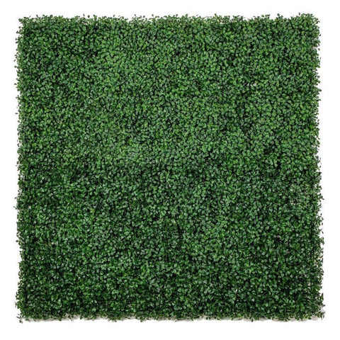 OPEN BOX of 6 x Artificial Boxwood Hedge 1m Panels UV Stabilised