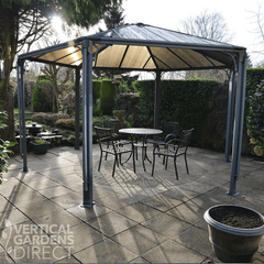 Palram Monaco Hexagonal Garden Gazebo