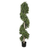 Image of Artificial Topiary Spiral Tree 150cm UV Resistant