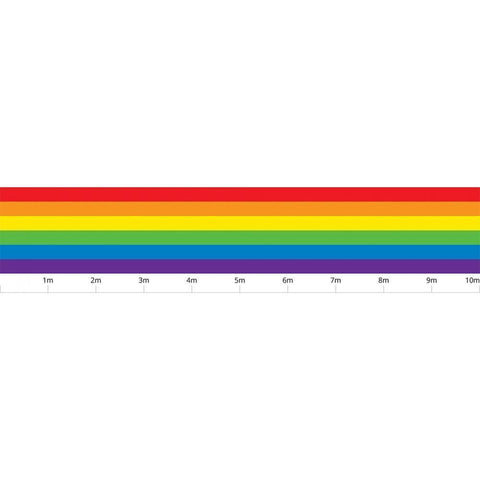 Pride Rainbow Flag Custom Size UV Printed Fence Cover