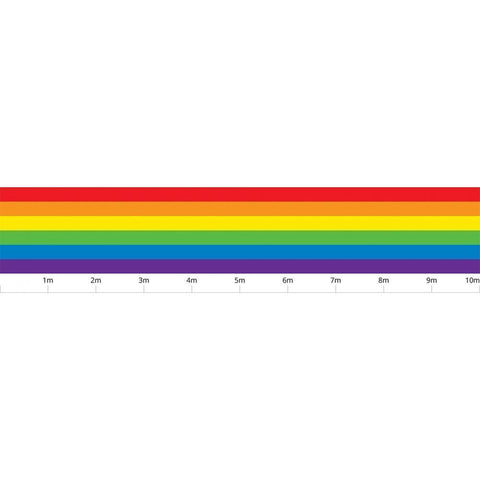 Pride Rainbow Flag Custom Size UV Printed Fence Cover