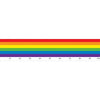 Image of Pride Rainbow Flag Custom Size UV Printed Fence Cover