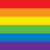 Image of Pride Rainbow Flag Custom Size UV Printed Fence Cover