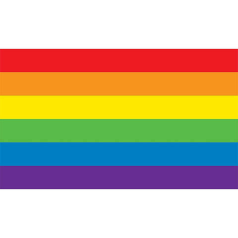 Pride Rainbow Flag Custom Size UV Printed Fence Cover