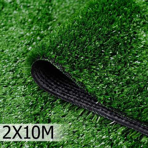 Primeturf Artificial Synthetic Grass 2 x 10m 10mm - Olive Green