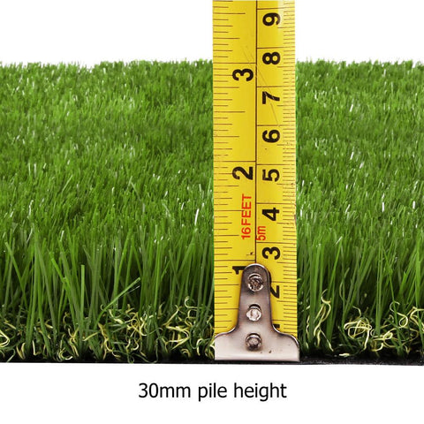 Primeturf Artificial Synthetic Grass 2 x 5m 30mm - Green