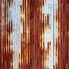 Image of Rusty Corrugated Iron Custom Sized UV Printed Fence Cover