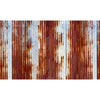 Image of Rusty Corrugated Iron Custom Sized UV Printed Fence Cover