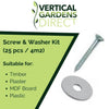 Image of Screw & Washer Installation Kit For Timber & Plaster Surfaces