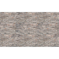 Stack Stone Wall Cladding Custom Sized UV Printed Fence Cover
