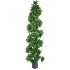 UV Resistant Cedar Cypress Spiral Tree 1.8m