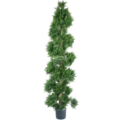 UV Resistant Cedar Cypress Spiral Tree 1.8m
