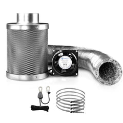 Ventilation Fan and Active Carbon Filter Ducting Kit
