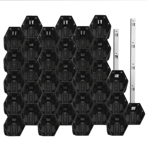 Vicinity Greenwall Vertical Garden Kit - 40 Pots