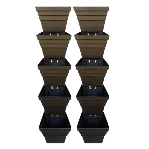 Wallgarden Multi Hang 10 Pot Vertical Garden Wall Kit