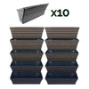 Image of Wallgarden Original 10 Pot Vertical Garden Wall Kit