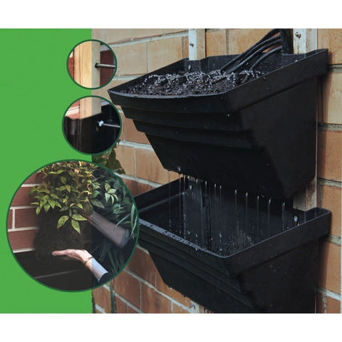 Wallgarden Original 10 Pot Vertical Garden Wall Kit