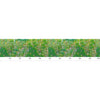 Image of Wooden Slats With Ivy Custom Size UV Printed Fence Cover