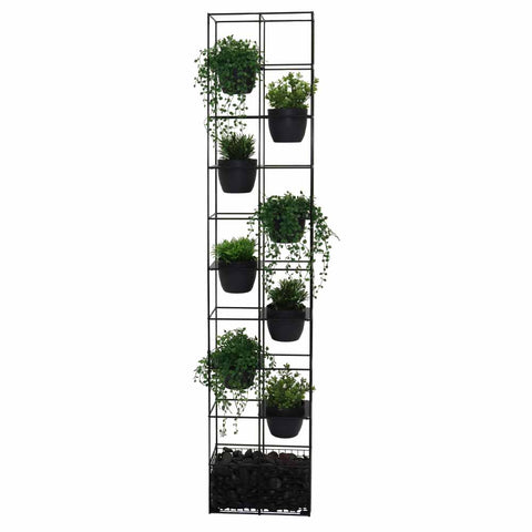 RapidBloom Reo Vertical Garden Wall Planter Box - Black