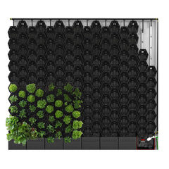 Vicinity Greenwall 160 Pots, Tanks, Pump & Irrigation Kit 2.4m x 2.2m