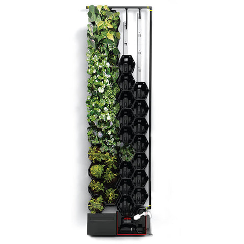 Vicinity Greenwall Slim Kit 40 Pots, Tanks, Pump 60cm x 2.2m